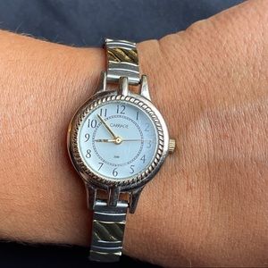 Vintage gold and silver Carriage watch